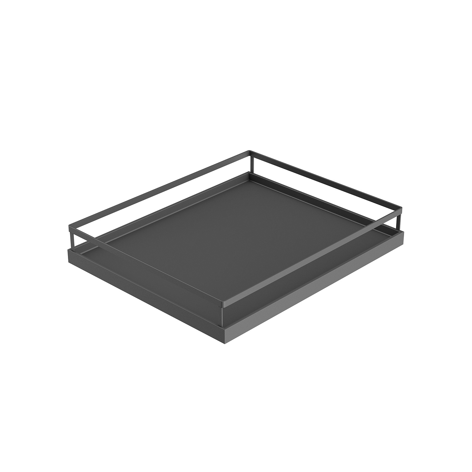 Полка Тандем Соло 600 мм Арена СТИЛЬ АНТРАЦИТ